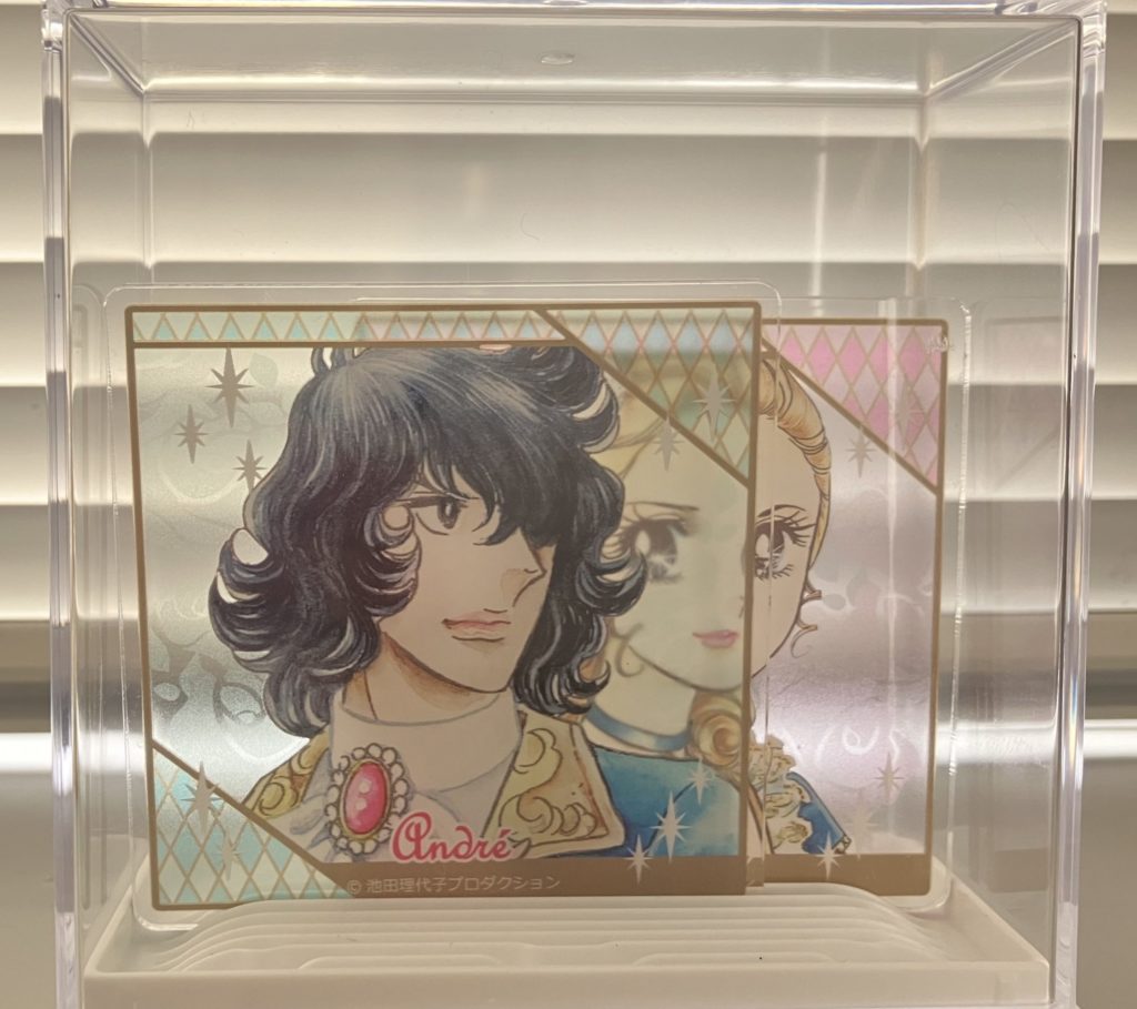 ベルばら アクリルコースター ディスプレイ