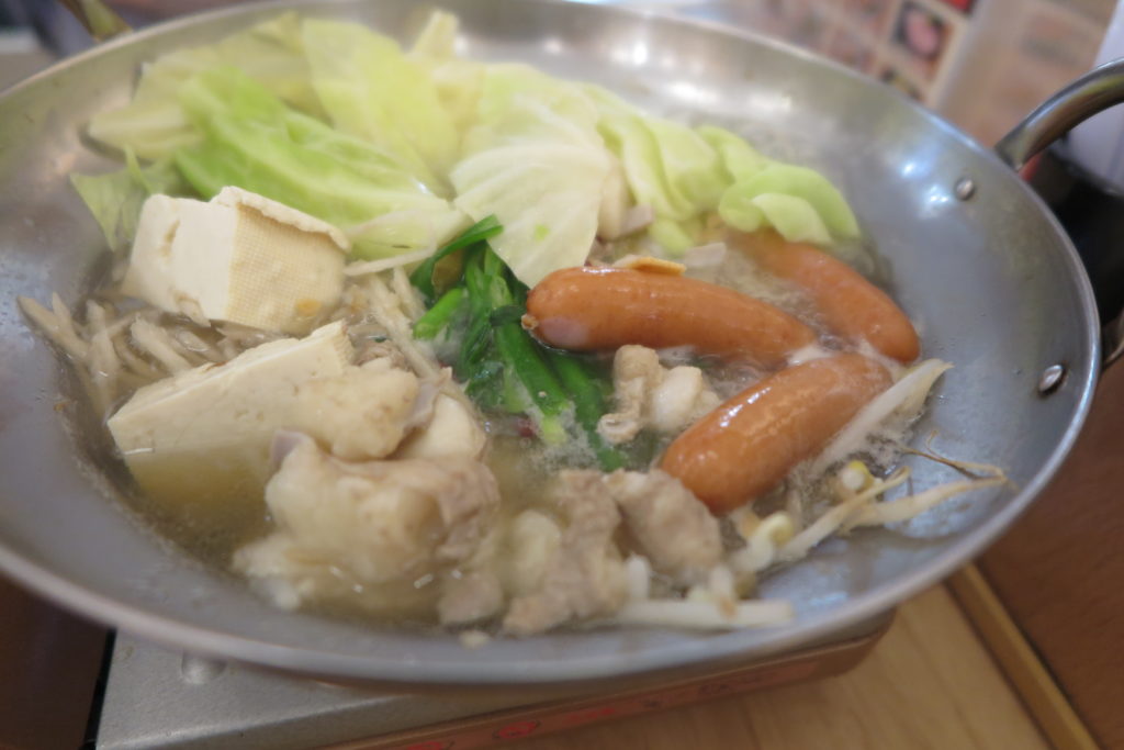 ウエストのもつ鍋